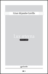 Lux aeterna SATB choral sheet music cover